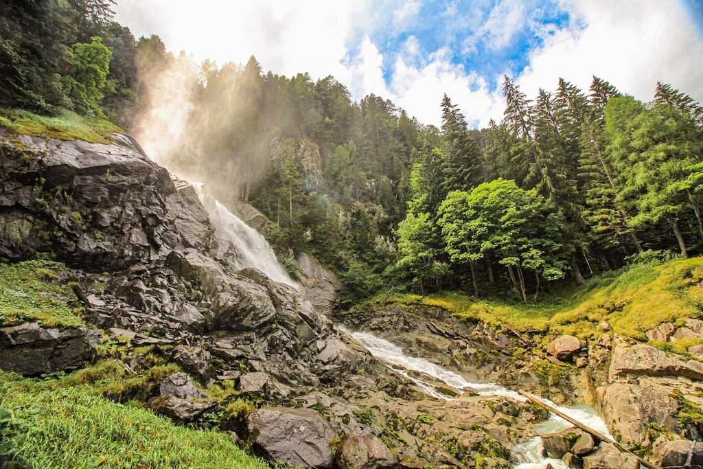 Cascata di Lares, Adamello—Brenta Nature Park, Italy