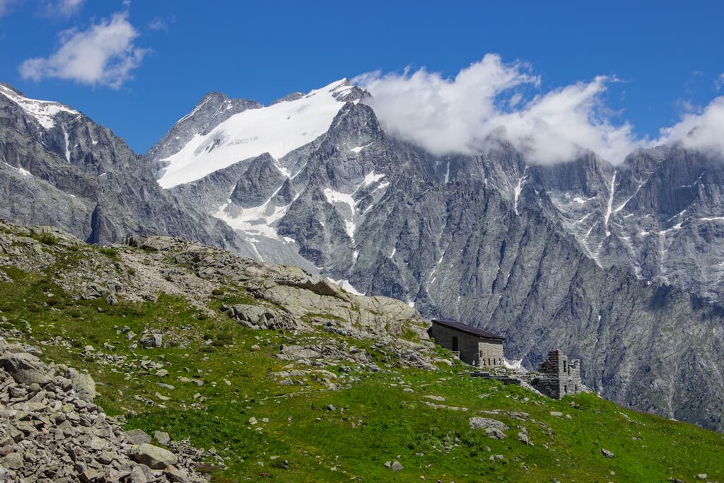 Mandrone Glacier, Adamello—Brenta Nature Park, Italy