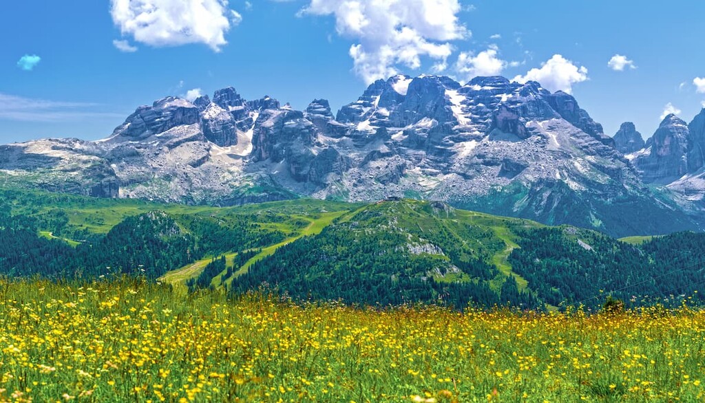 Above Madonna di Campiglio , Adamello—Brenta Nature Park, Italy