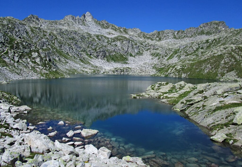 Serodoli lake, Adamello-Presanella Alps, Italy