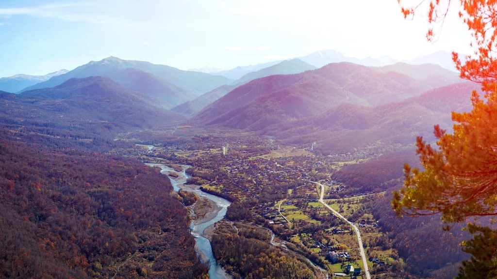 Khamyshki, Monk Mountain, Adygea, Russia