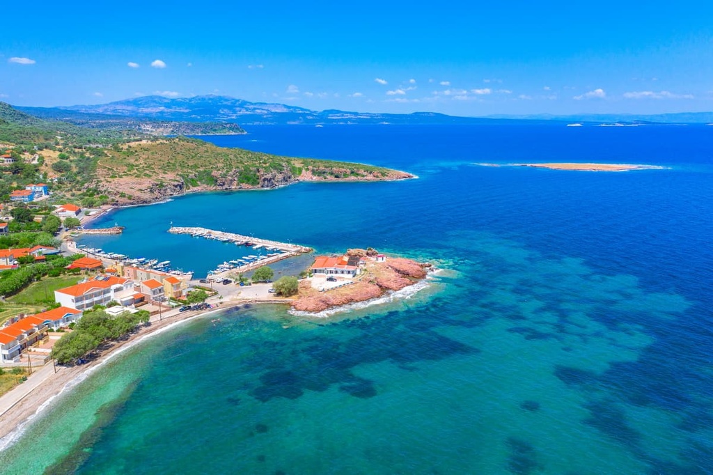 Skala Nees Kidonies, Lesvos, Aegean Sea