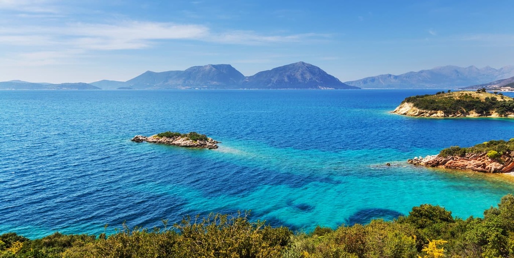 coastline, Aegean Sea