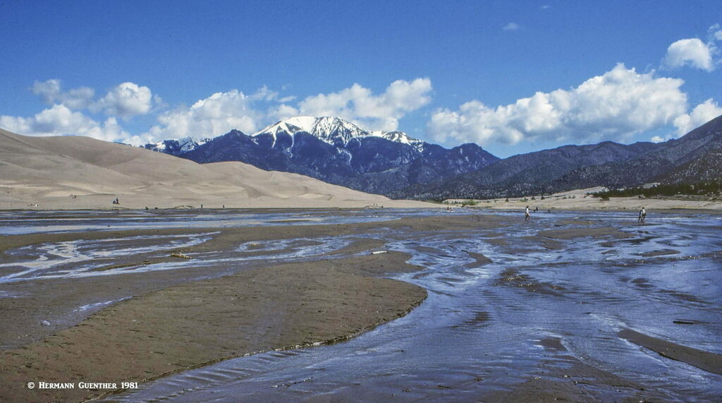 Great Sand Dunes, Medano Creek, Alamosa County