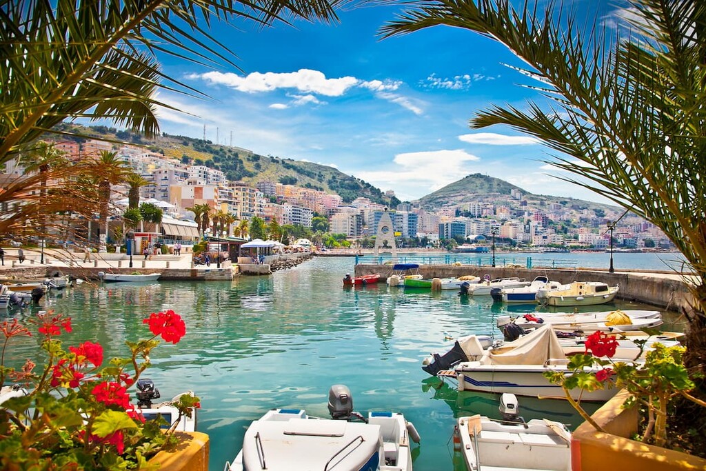 Sarande, Albania mountain