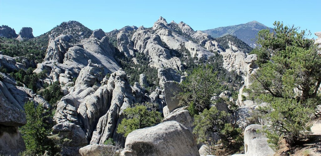 City of Rocks National Preserve. Albion Mountains, Idaho