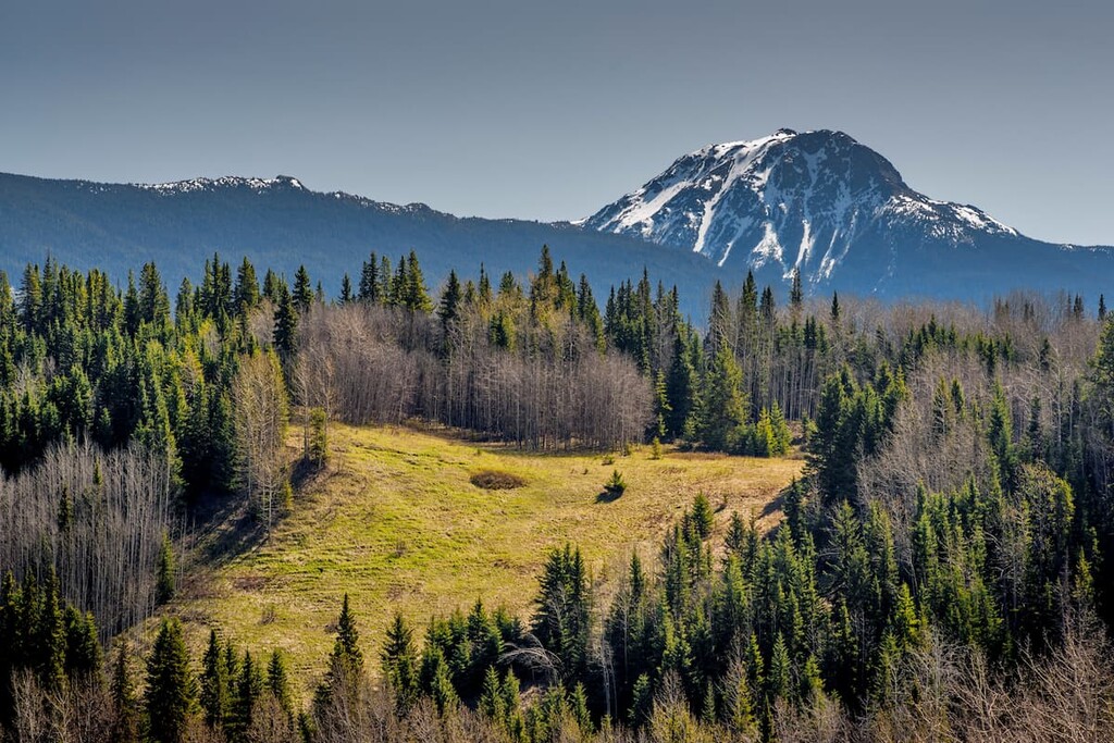 Northern mountains. Babine Mountains Provincial Park, Canada