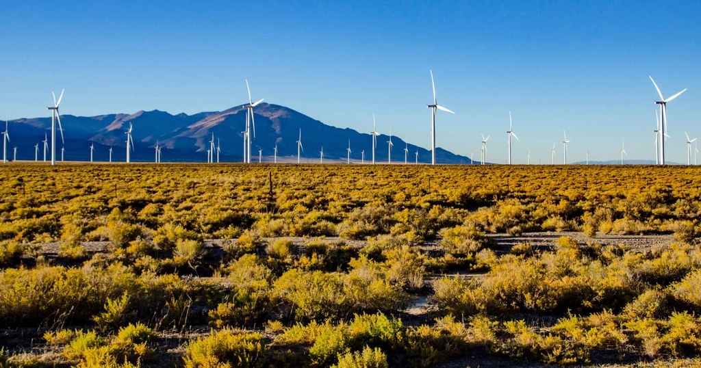 wind farm, Basin and Range National Monument, Nevada