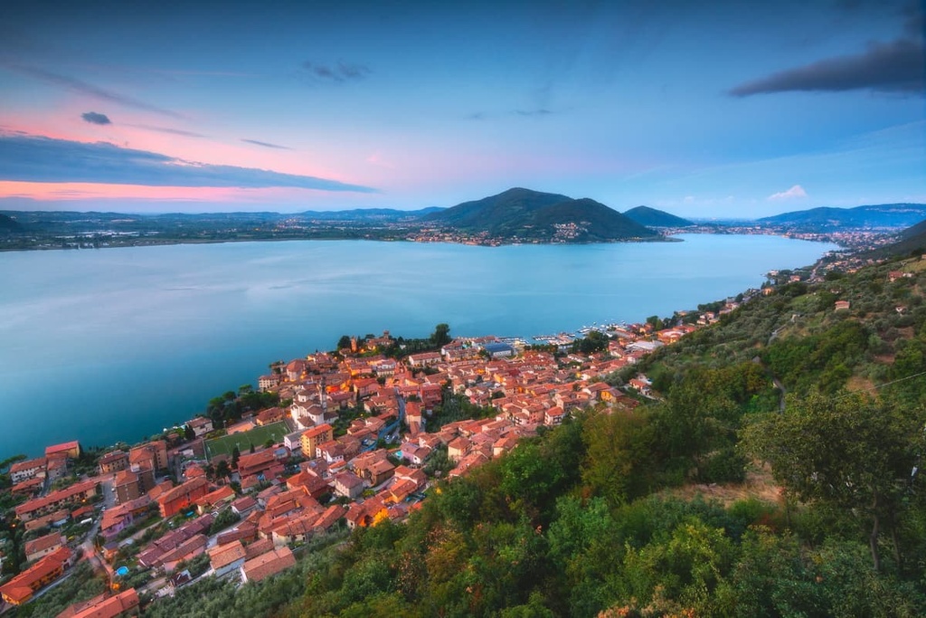 Iseo Lake, Bergamo, Italy