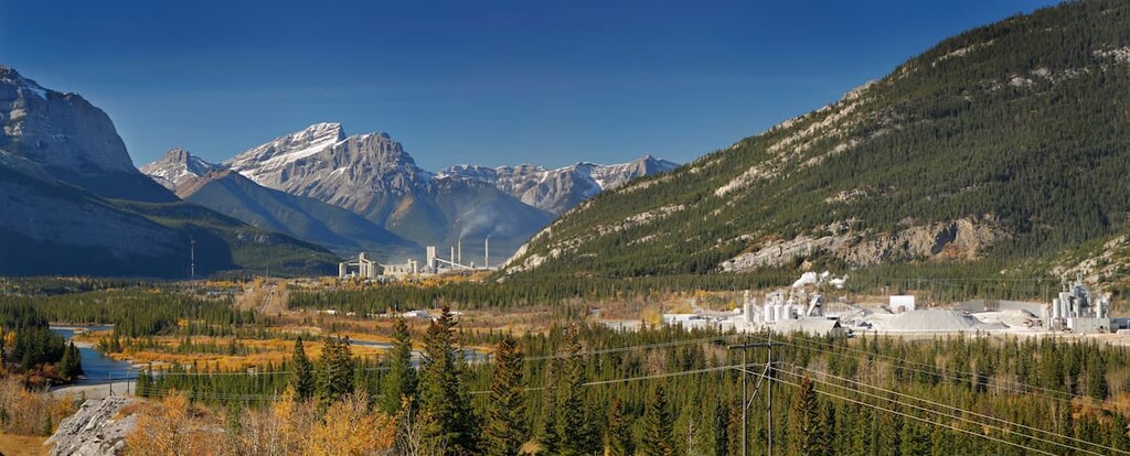 Exshaw Mountain, Alberta, Bighorn, Canada