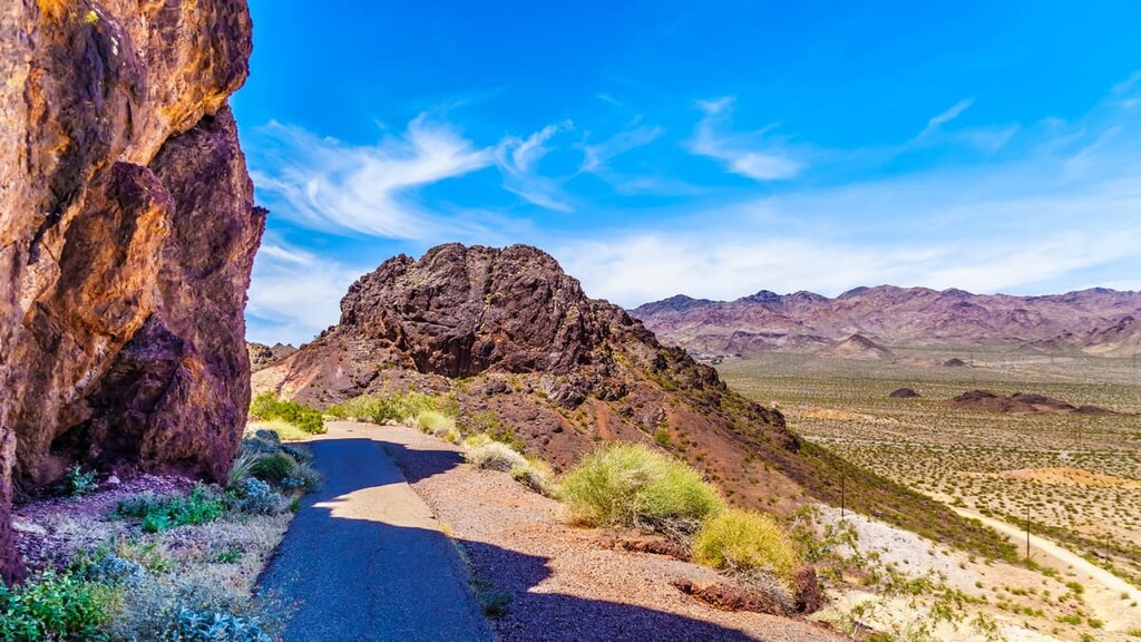 Historic Railroad Trail, Black Mountains, Nevada