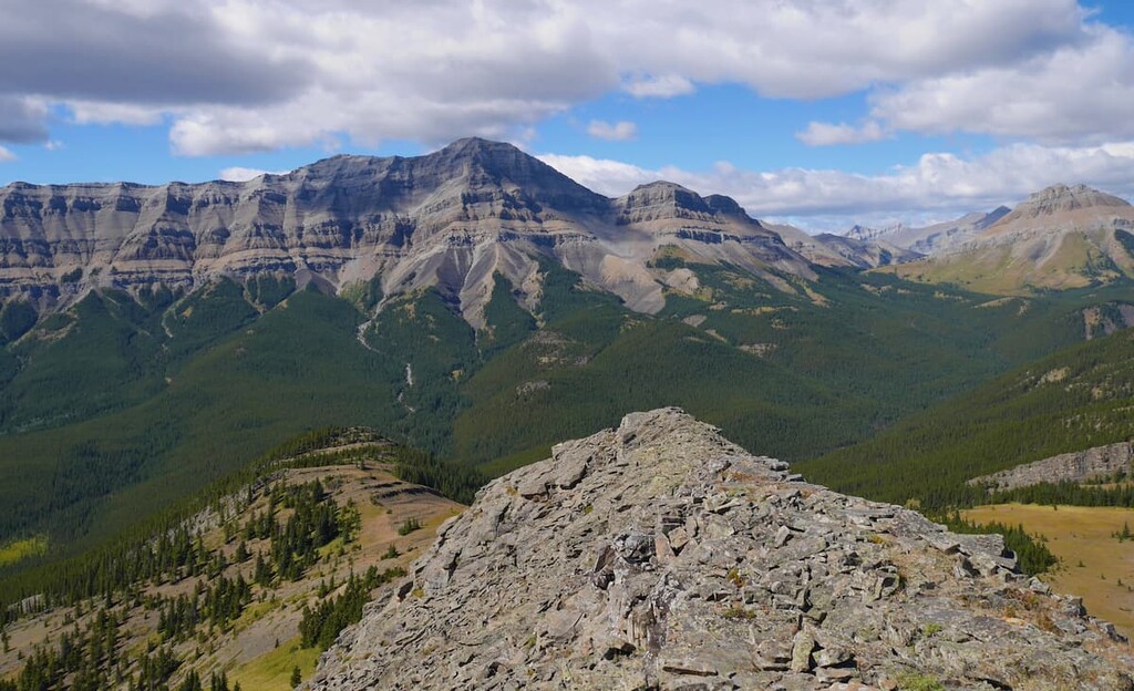 Mount Ware, Bluerock Wildland Provincial Park, Alberta, Canada