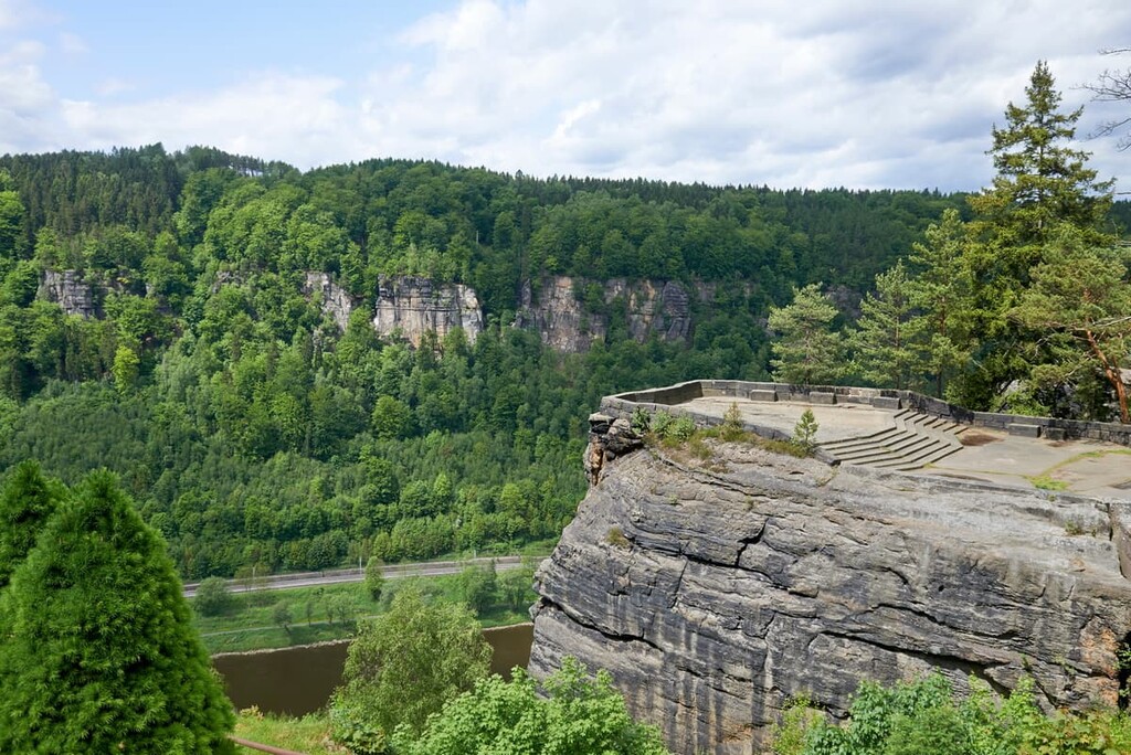 Belvedér Terrace, Bohemian Switzerland National Park, Czechia