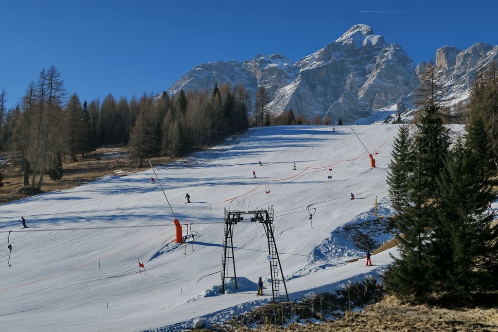 Ski Resort Civetta, Bosconero Group, Dolomites, Italy