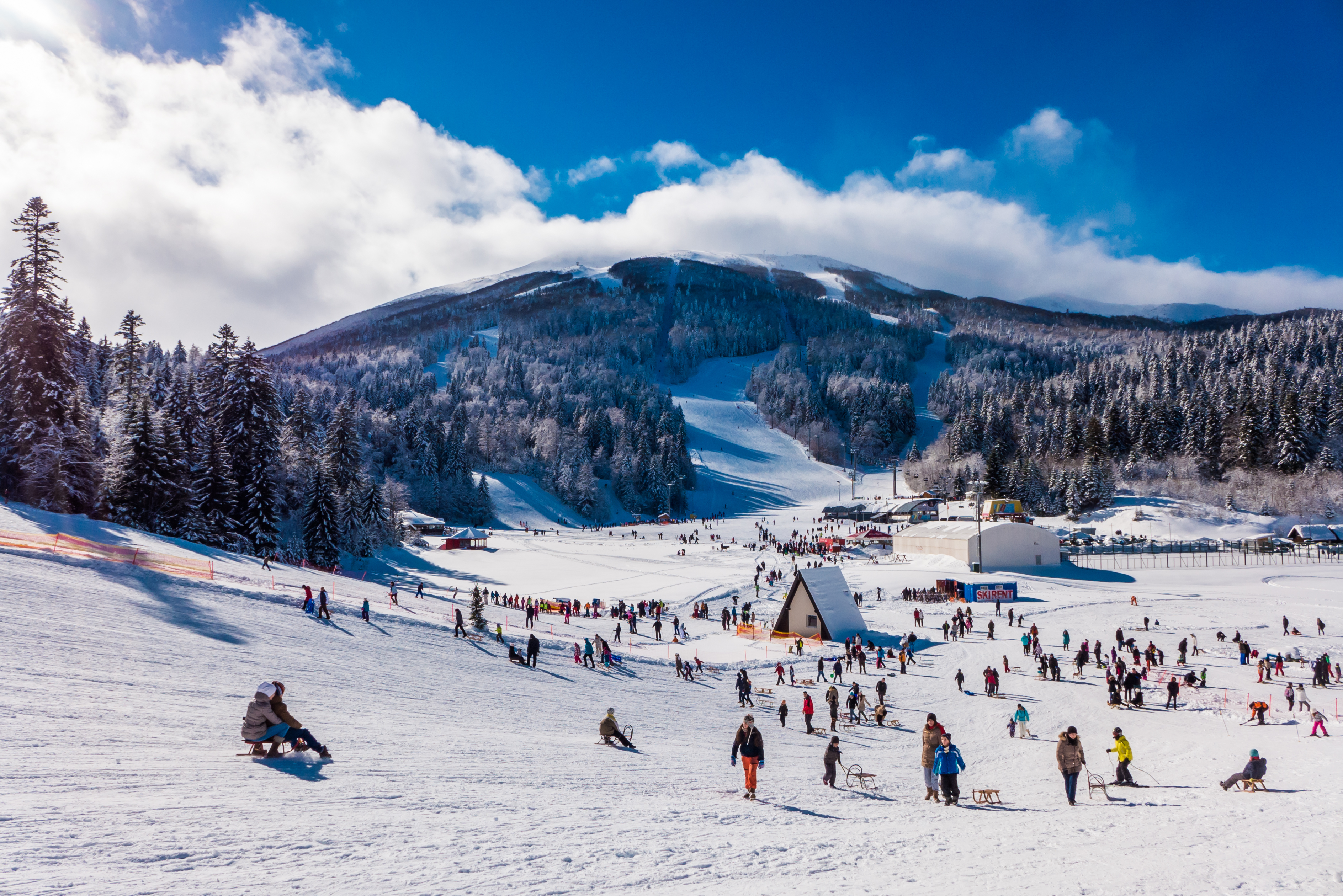 Bjelasnica mountain ski resort, Bosnia and Herzegovina