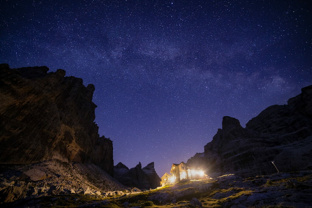 Stars, Brenta group, Italy