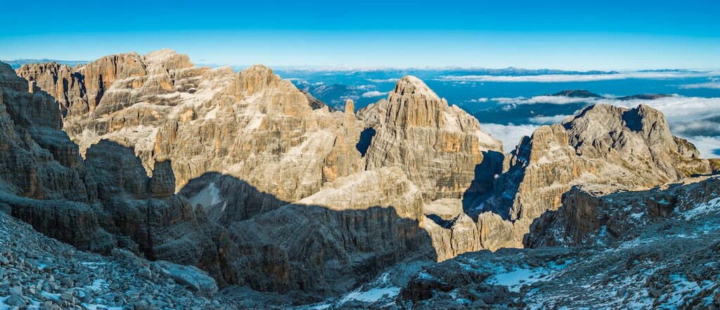 from Cima Tosa  Brenta group, Italy