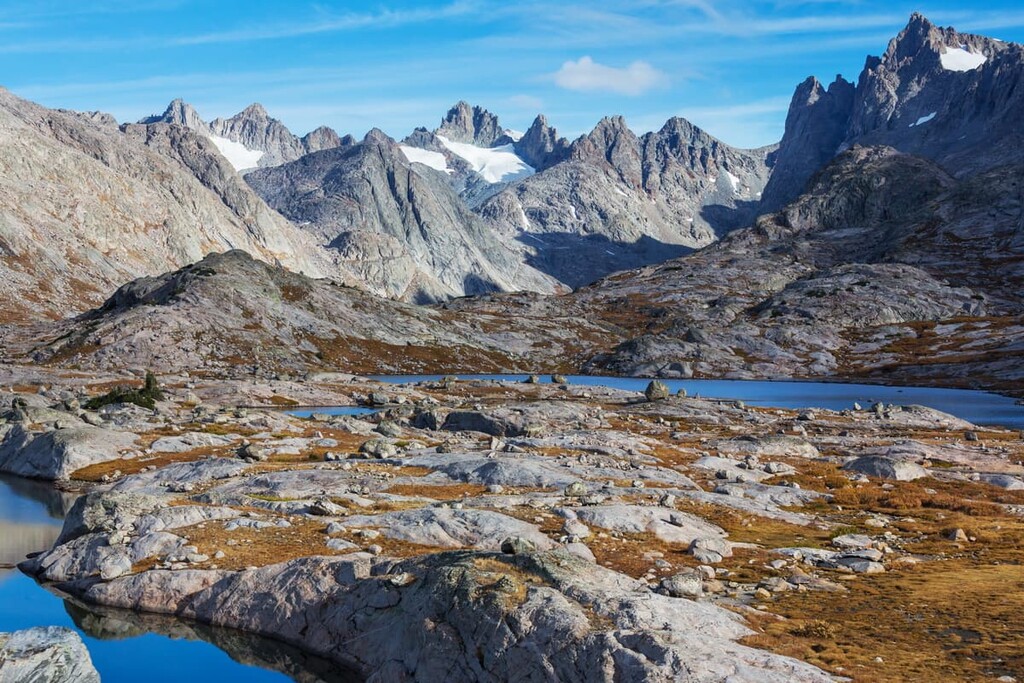Hiking, Bridger Wilderness, Wyoming