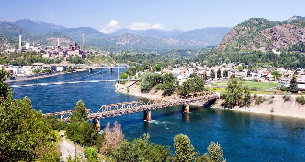 Trail city, Kootenay Boundary, British Columbia