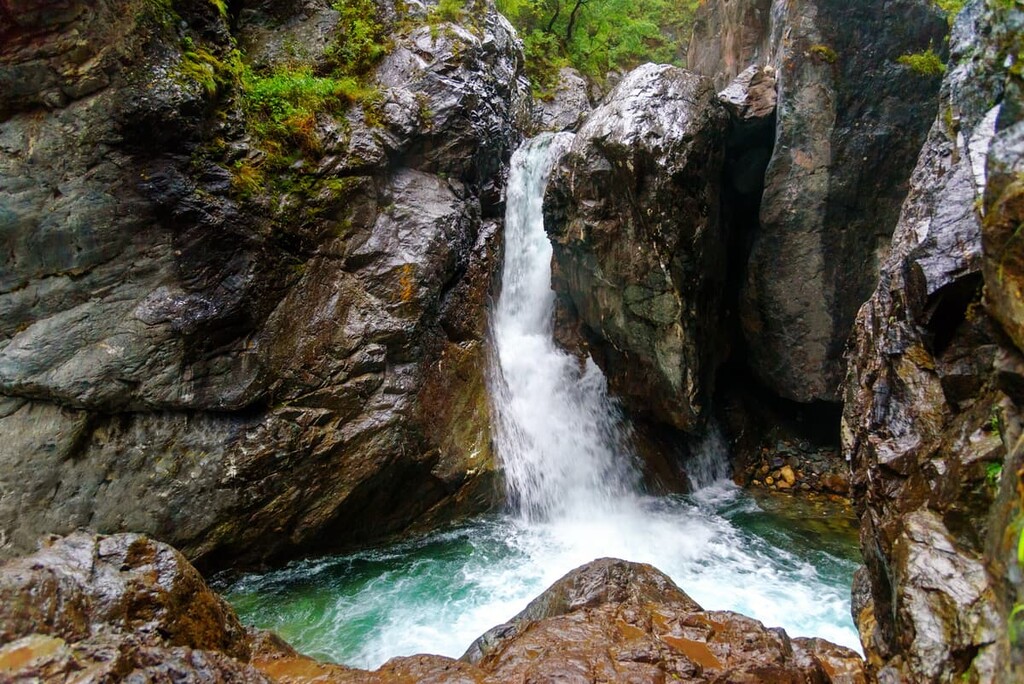 Kyngarga waterfalls, Buryatia