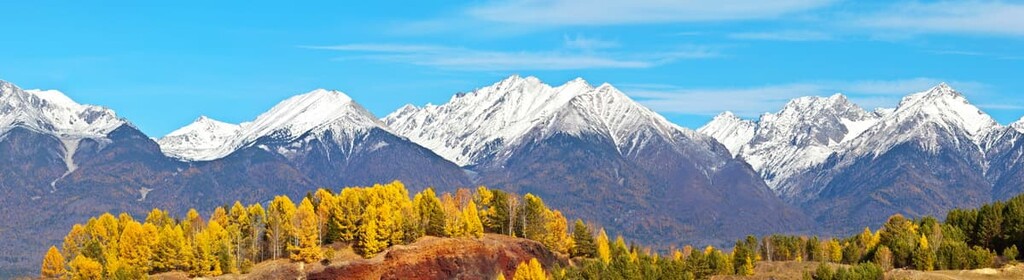 Tunka foothill valley, Buryatia