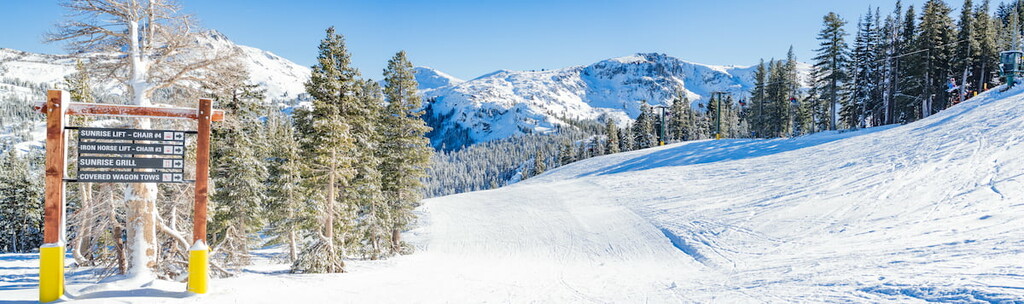 Kirkwood ski resort, California