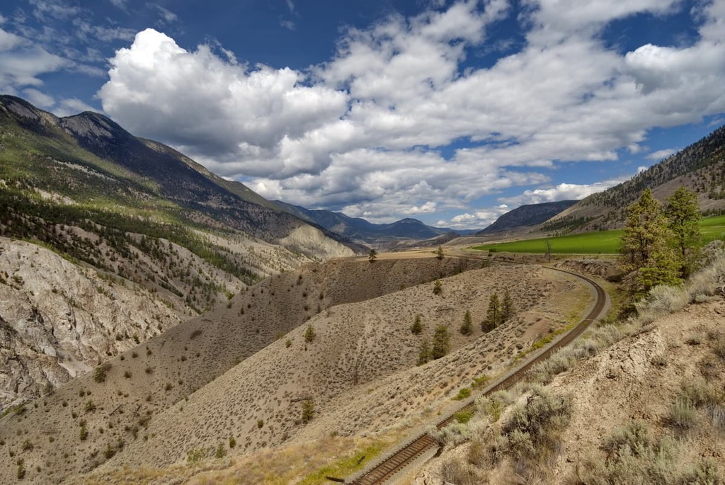 Marble Canyon, Camelsfoot Range, Canada