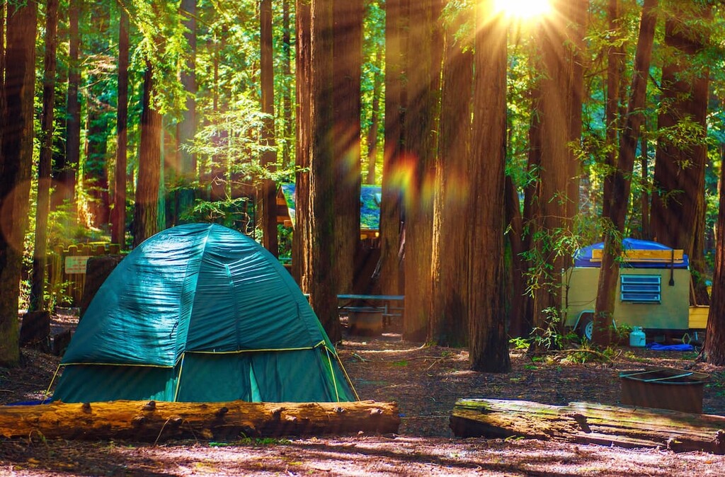 Camping, California