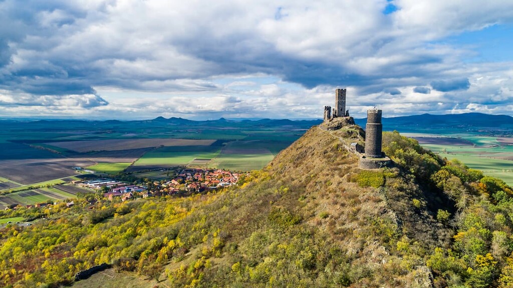 CHKO Ceske stredohori, Czech Republic