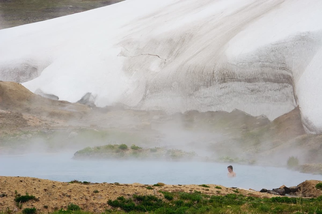 The Lorin hot springs, Chukotka Autonomous District, Russia