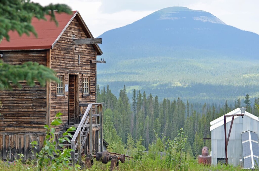 Nordegg Ghost Town, Clearwater County, Alberta, Canada