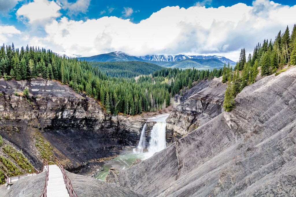 Ram Falls, Clearwater County, Alberta, Canada