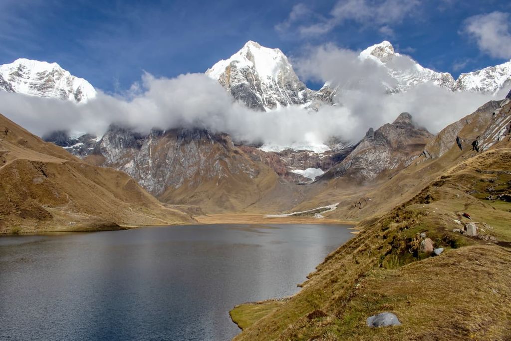  Lagona Carhuacocha to Mount Yerupaj, Cordillera Huayhuash Reserved Zone, Peru
