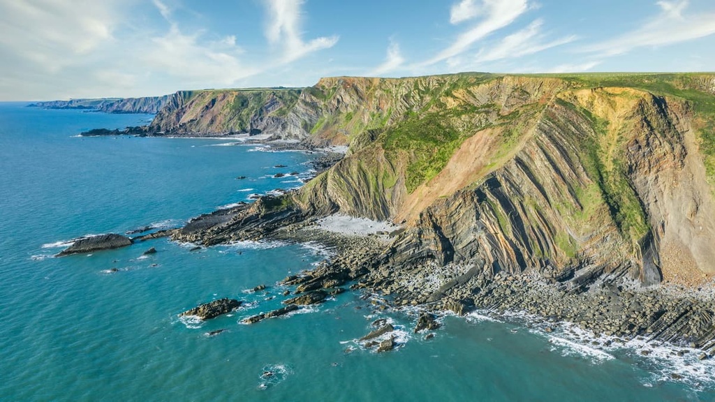 Hartland Coast, Cornwall AONB, England