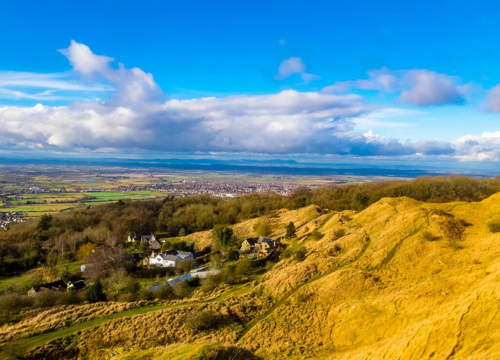 Cleeve Hill, Cotswold Area of Outstanding Natural Beauty, England