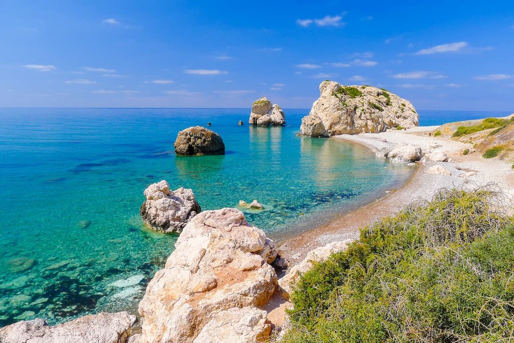 Rock Of Aphrodite, Pafos, Cyprus