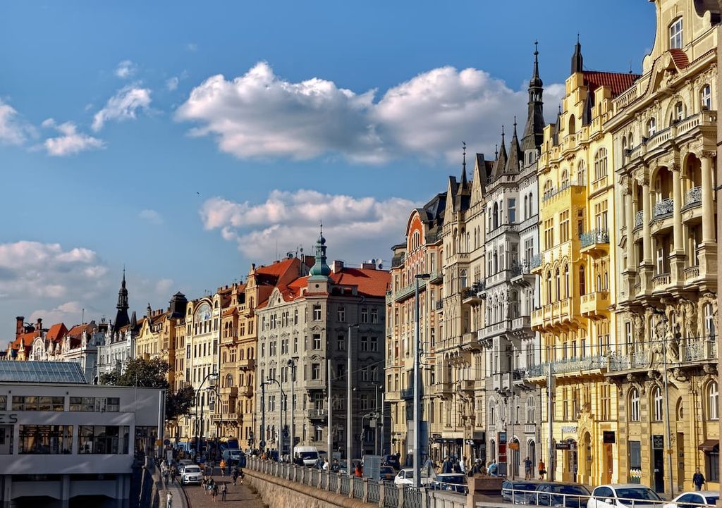 Prague street, Czechia