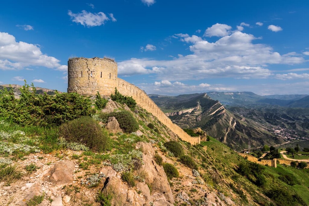 Gunib Fortress, Dagestan, Russian North Caucasus