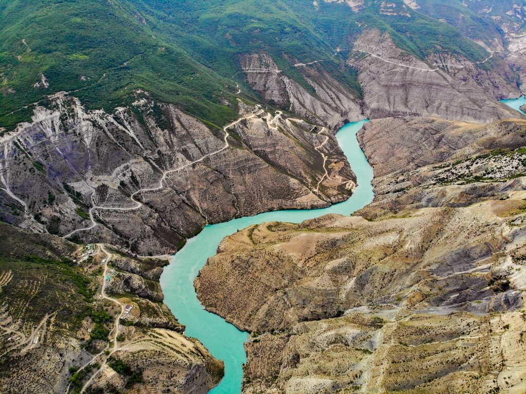 Sulak Canyon, Dagestan, Russian North Caucasus