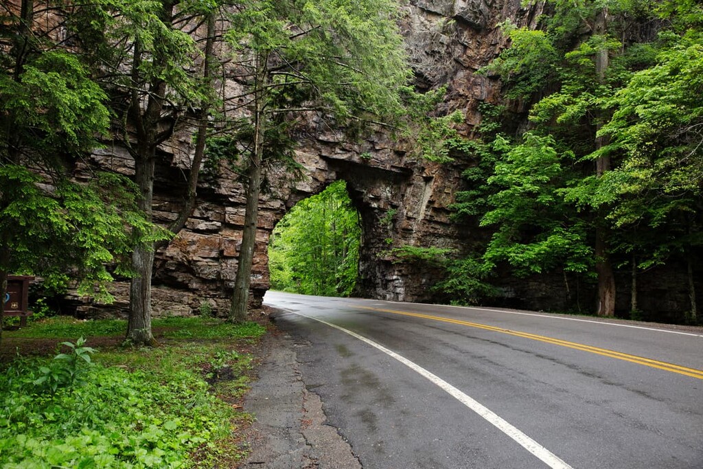 Backbone Rock in Damascus Virginia, Damascus, Virginia