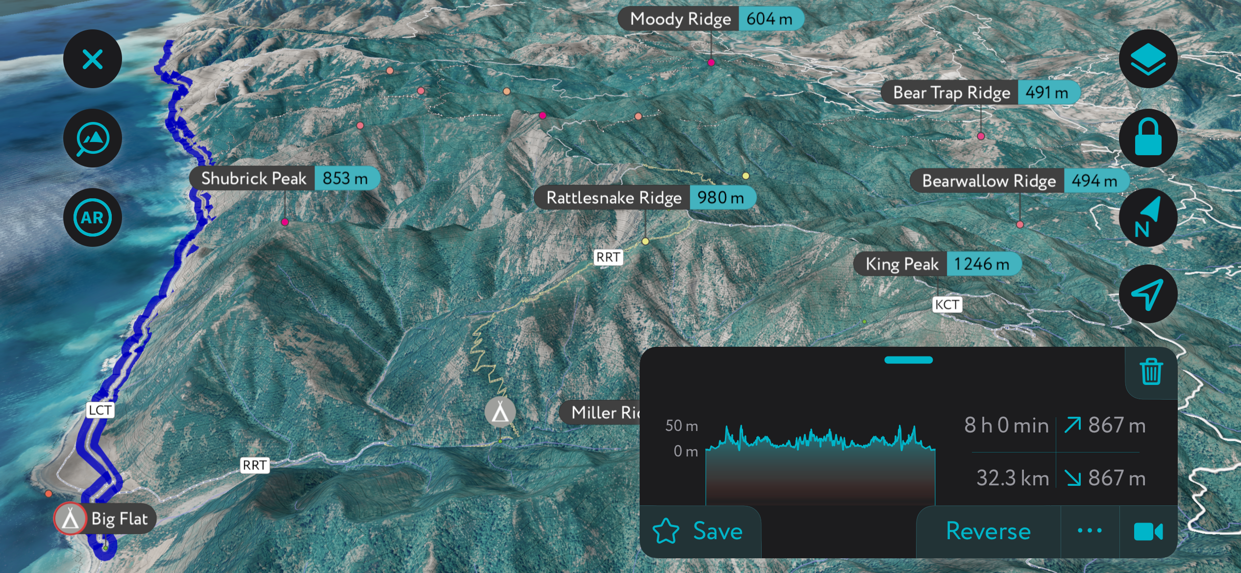 The impassable zone between Randall Creek and Punta Gorda is serious in places and the main reason we couldn’t make it all the way to the lighthouse, as we had initially hoped. Backpacking California’s Lost Coast Trail