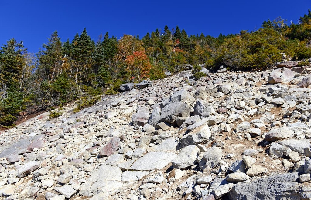 Slide in the Adirondacks, Dix Range, Adirondack