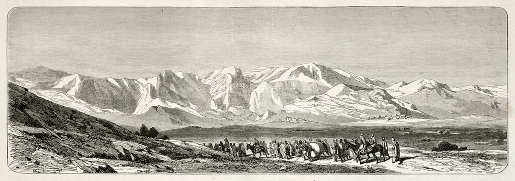 History range, Djurdjura National Park, Algeria