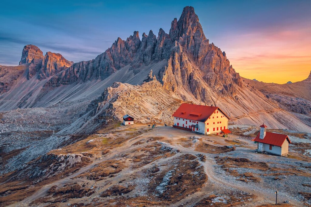  Rifugio Locatelli, Monte Paterno, Dolomites 