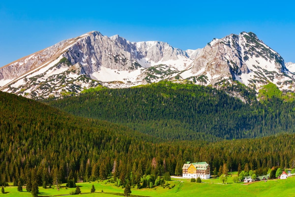 Zabljak town, Durmitor National Park, Montenegro