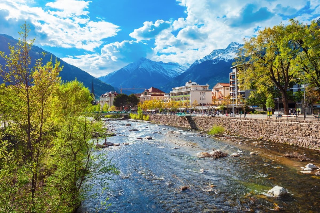 Merano, Italy, Eastern Rhaetian Alps