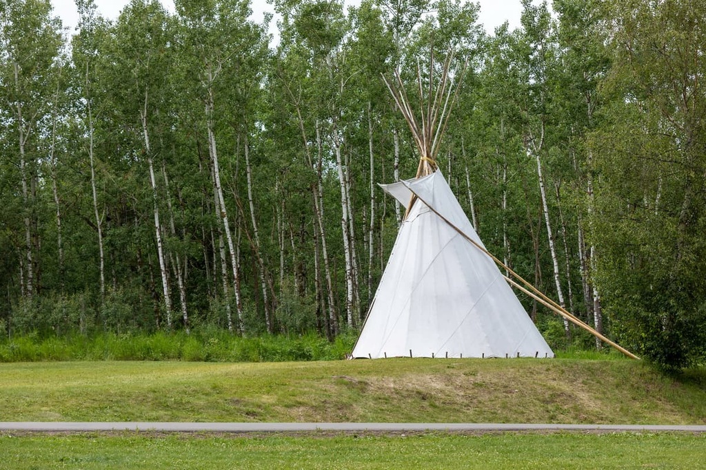Tee-pee, Elk Island National Park, Alberta