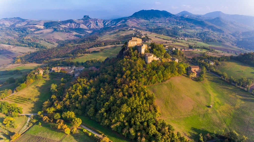 Castle of Rossena, Emilia-Romagna, Italy
