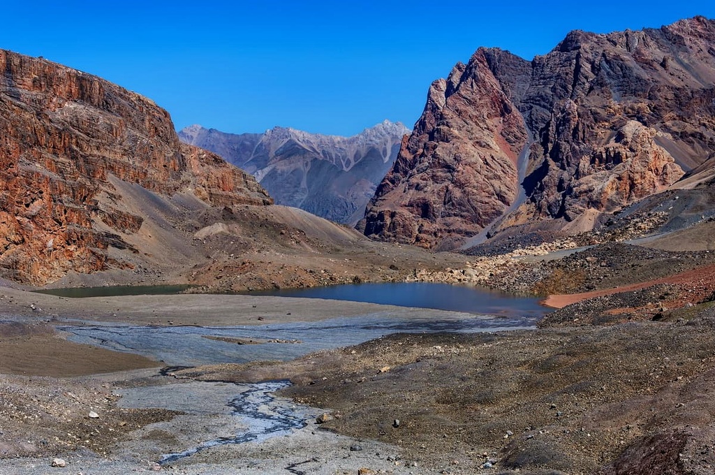 Mutniye (Muddy) Lakes, Fann Mountains, Pamir-Alai