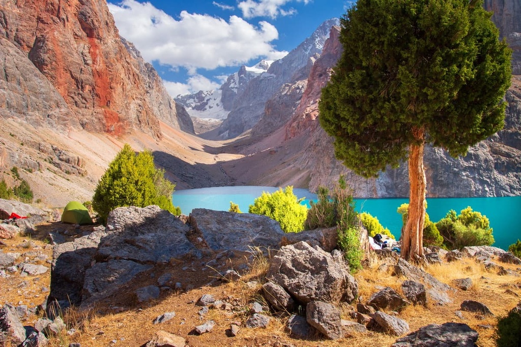 Fann mountain landscape, Pamir-Alai